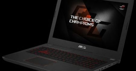 Asus ROG FX502: kompaktowy i lekki laptop do gier z GeForcem GTX 1060