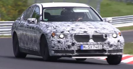 Nowe BMW Serii 7 na Nordschleife