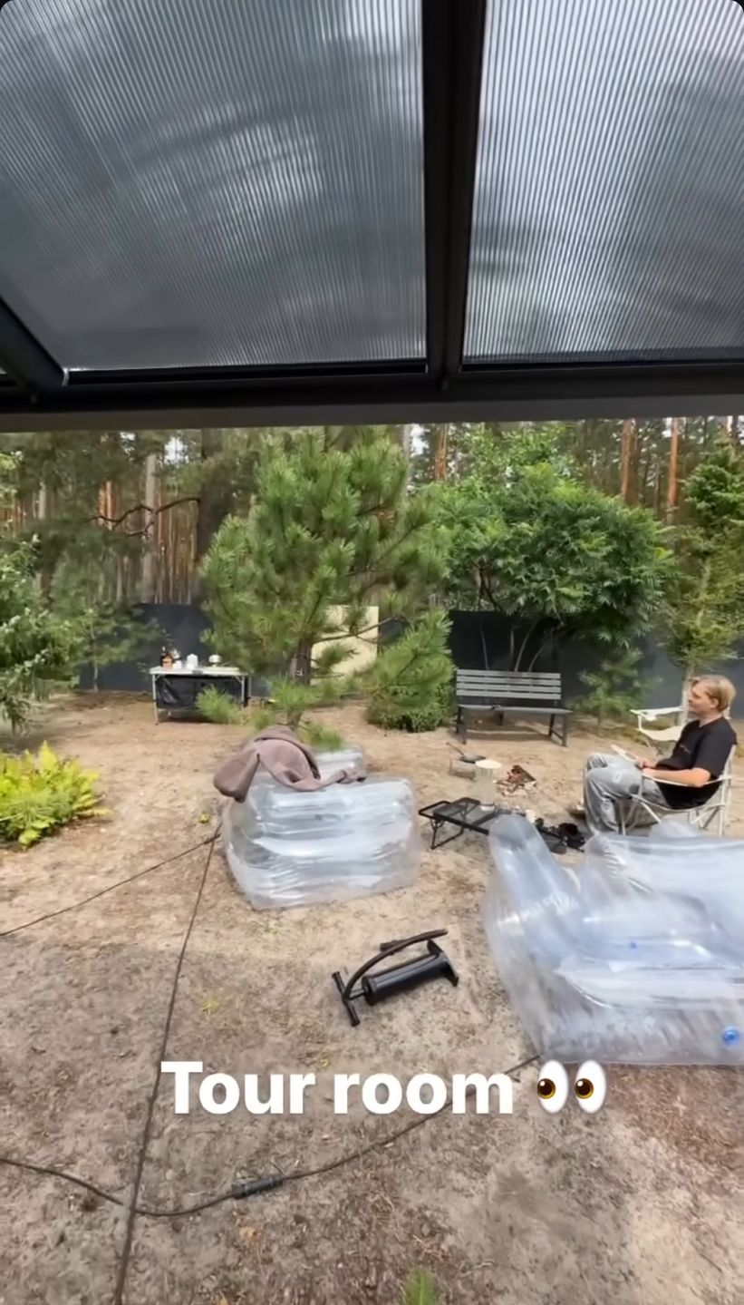 Maragaret pochwaliła sie leśną działką