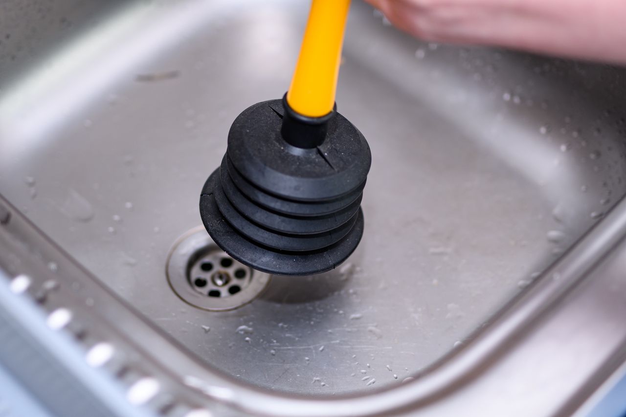 During holiday preparations, the sink must function properly.