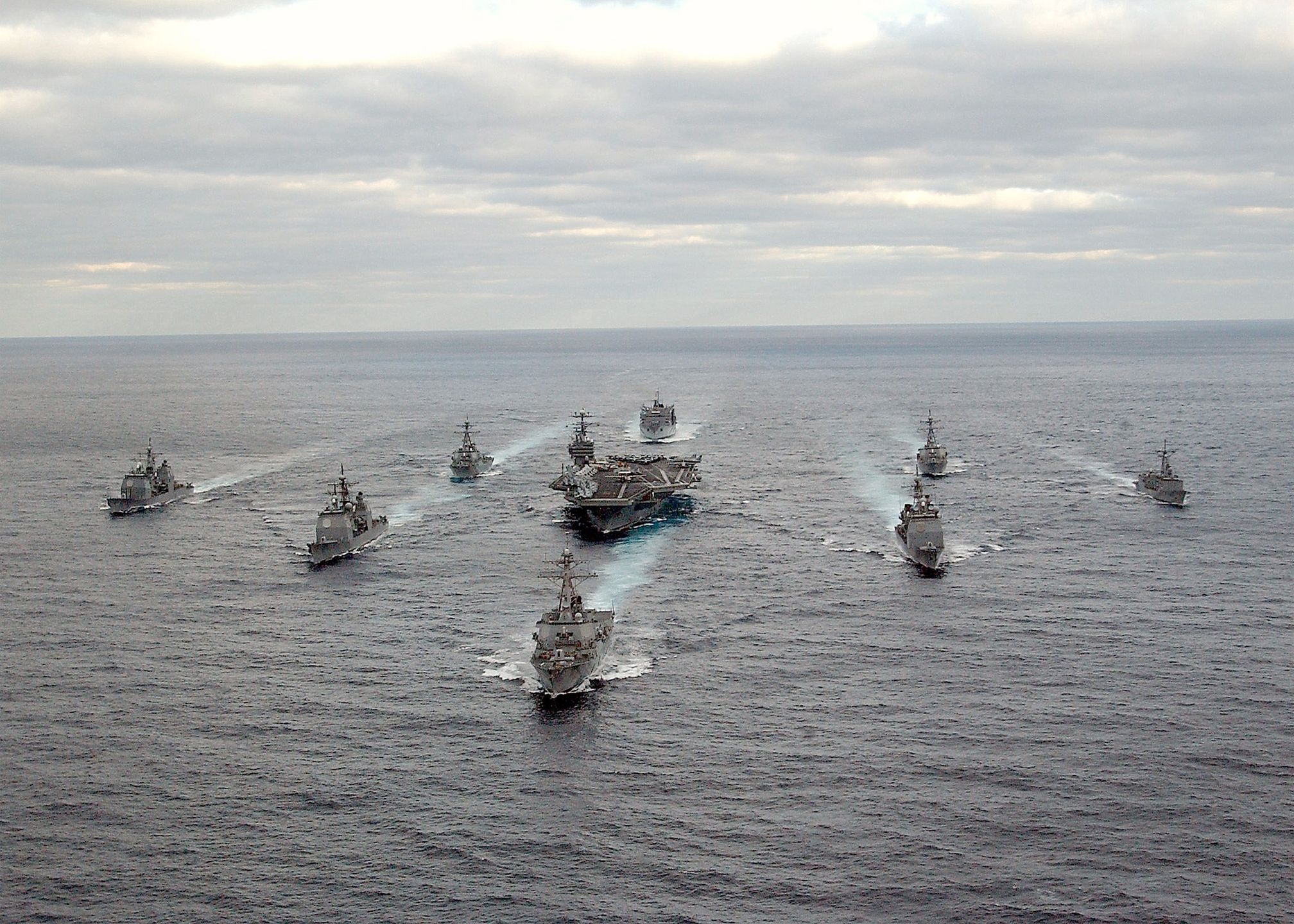 USS George Washington i jego grupa uderzeniowa