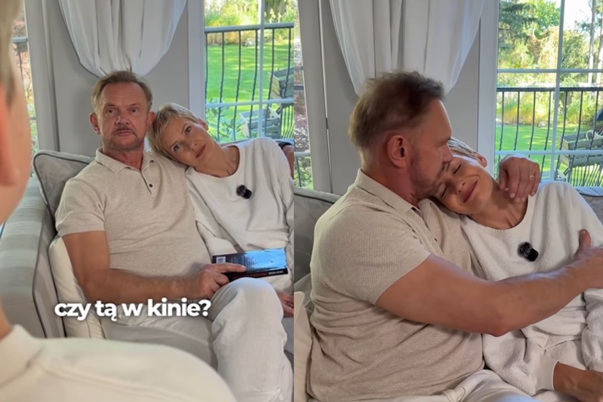 Edyta Pazura zadecydowała za syna. Tę wersję "Lalki" mu wybrała