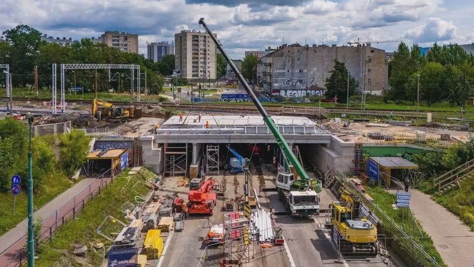 Przejazd pod wiaduktem w centrum Sosnowca po raz trzeci zostanie zamknięty na kilka tygodni