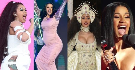 Oto najciekawsze ciążowe stylizacje Cardi B. Inspirujące? (ZDJĘCIA)
