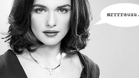 niezła plota: Weisz zamiauczy do Bale'a 1