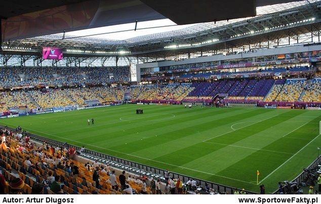 Arena Lwów od środka