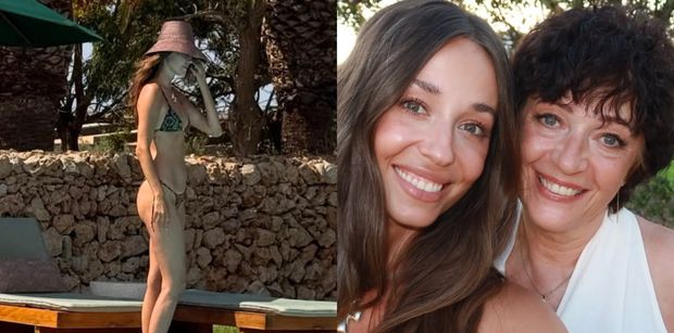 Izabella Krzan pręży obłędne ciało w bikini i pozuje z mamą. Tak wspomina rajskie wakacje (ZDJĘCIA)