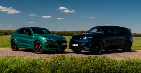Porównanie: Range Rover Sport P510e vs. Alfa Romeo Stelvio Quadrifoglio - dwa sposoby na 500 KM pod maską SUV-a