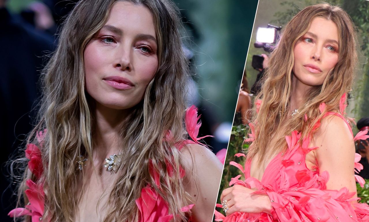 Jessica Biel po 11 latach na Met Gali. Zrobiła, co mogła, aby wyglądać perfekcyjnie