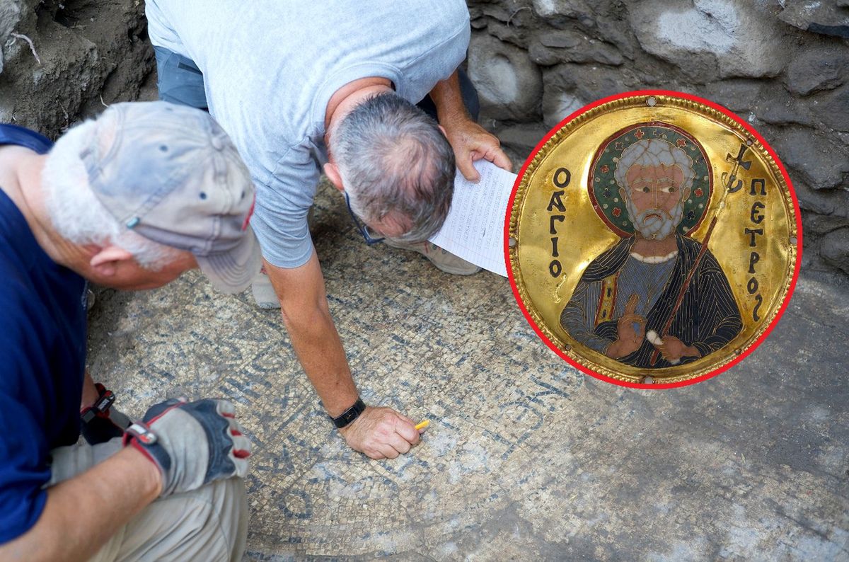 Mozaika odkryta w Betsaidzie