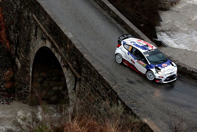 Bryan Bouffier zajął 2. miejsce na mecie tegorocznego Rajdu Monte Carlo (fot. M-Sport)