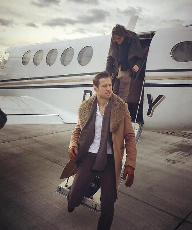 Celia Jaunat i Grzegorz Krychowiak