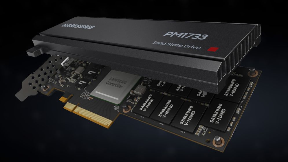 Samsung prezentuje niezawodne SSD PCIe 4.0 dla serwerów (fot. Materiały prasowe Sasmsung)