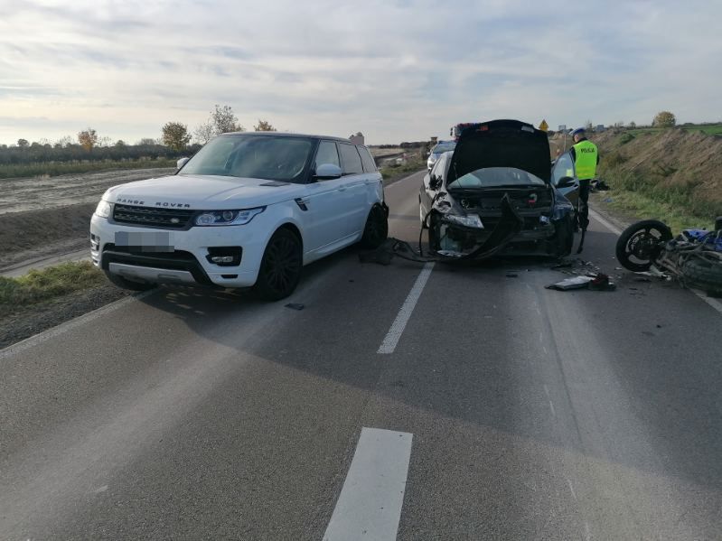 Wypadek z udziałem lokalnego polityka