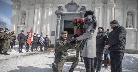 Oświadczyny na przysiędze wojskowej WOT w Lubartowie [ZDJĘCIA]