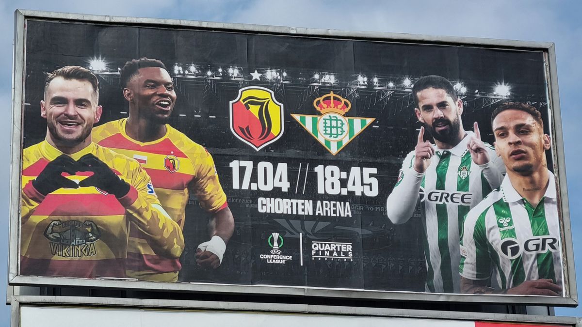 WP SportoweFakty / Kuba Cimoszko / Na zdjęciu: zapowiedź meczu Jagiellonia - Betis