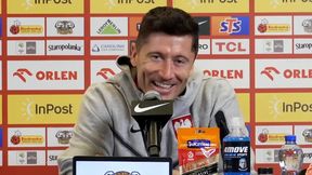 "Mam na imię Robert". Lewandowski zaskoczył na konferencji