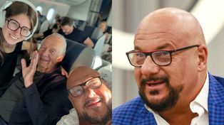 Piotr Gąsowski wrócił z wakacji w USA! Pokazał kadr z 93-LETNIM ojcem i córką: "Dziękujemy Panu Kapitanowi i całej załodze!"