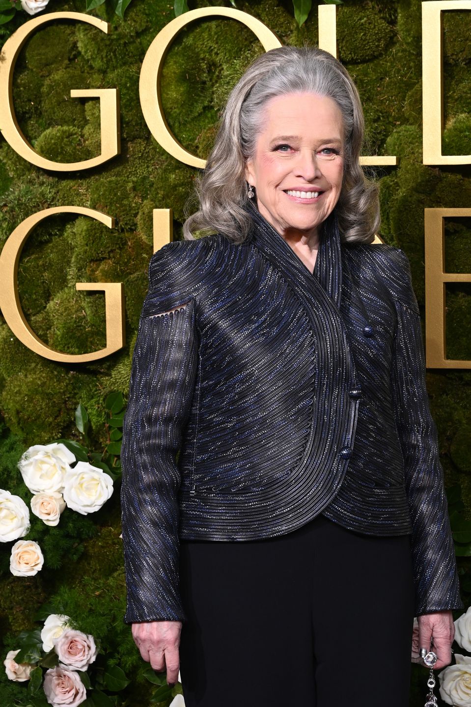 Kathy Bates na Złotych Globach