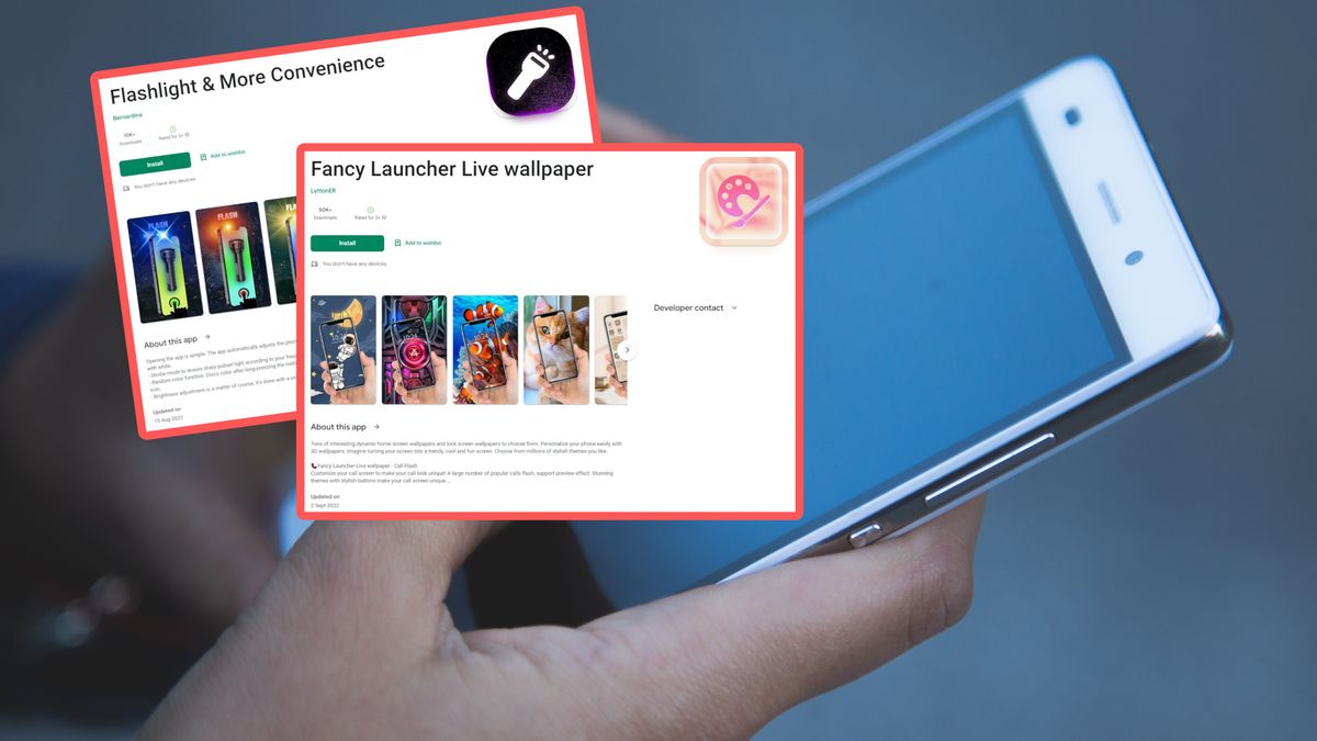 Fałszywe aplikacje w Google Play