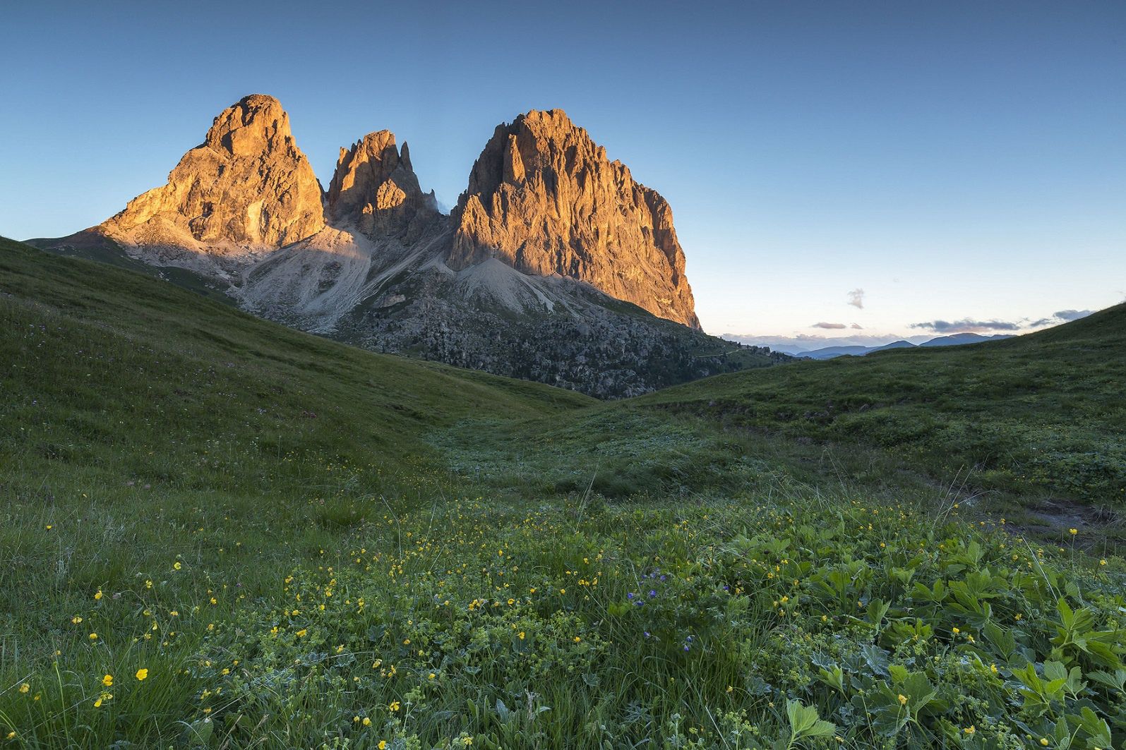 Val di Fassa w Dolomitach