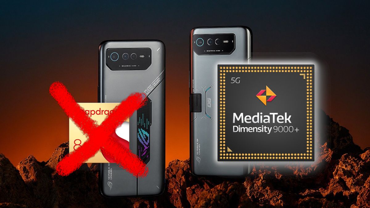 ASUS ROG Phone 6D ma układ MediaTeka