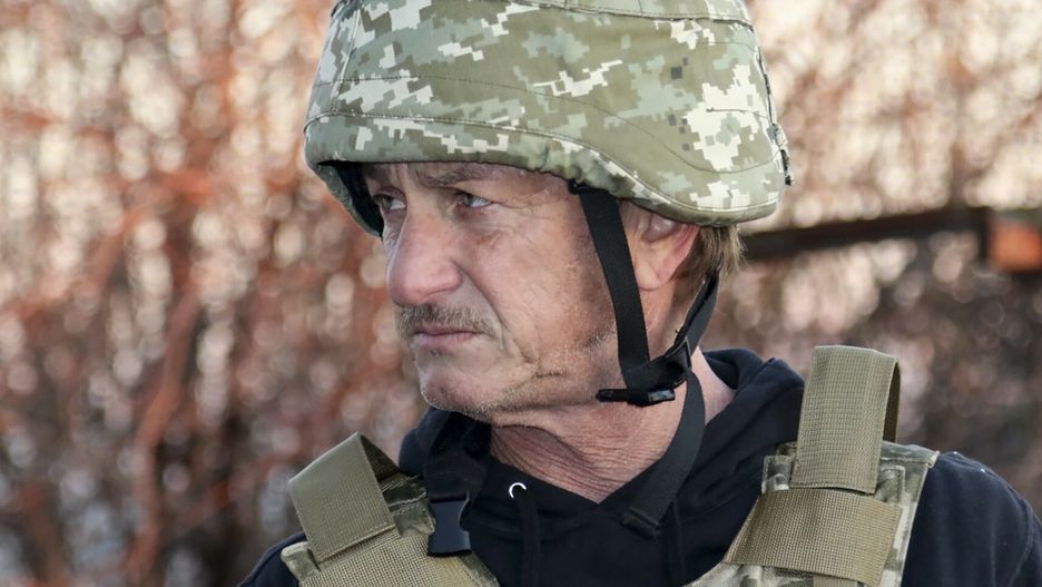 Sean Penn w regionie Doniecka