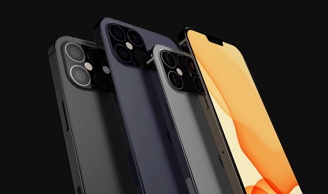 iPhone 12 Pro Max - wizualizacja bazująca na przeciekach