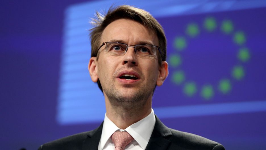 Na zdjęciu Peter Stano, rzecznik Komisji Europejskiej ds. zagranicznych