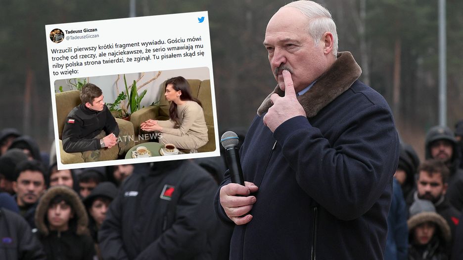 Dezerter na Białorusi. "Będzie musiał dogadać się z reżimem" 