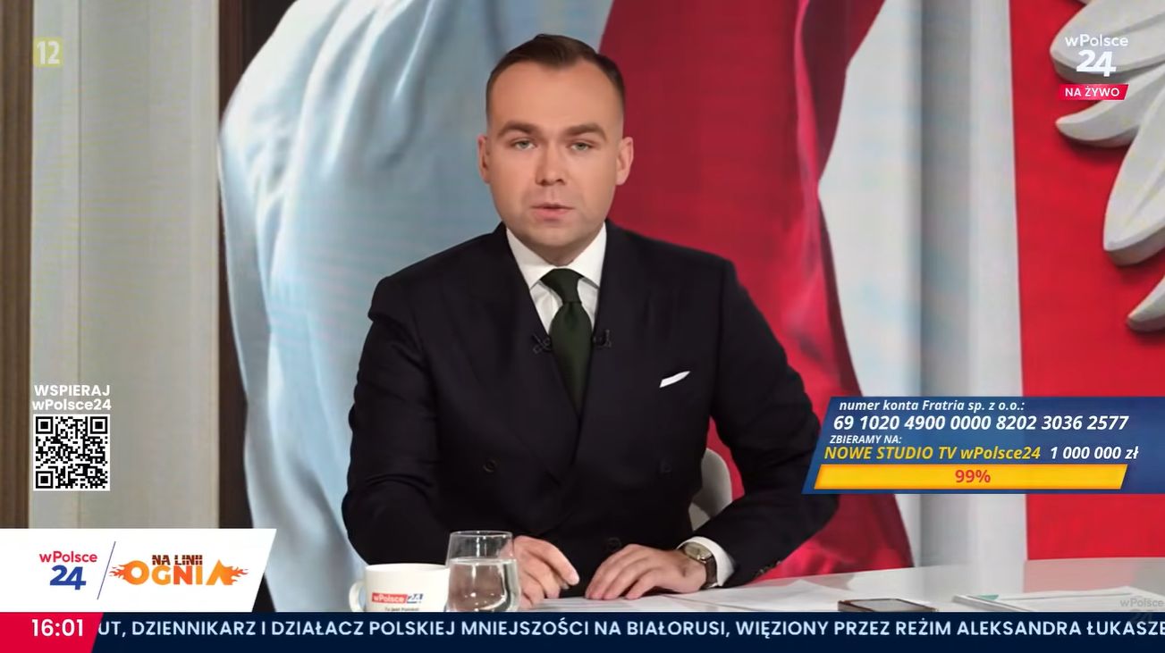 Dziennikarz wPolsce24 upomniany przez szefostwo. Poszło o "bydło konstytucyjne"