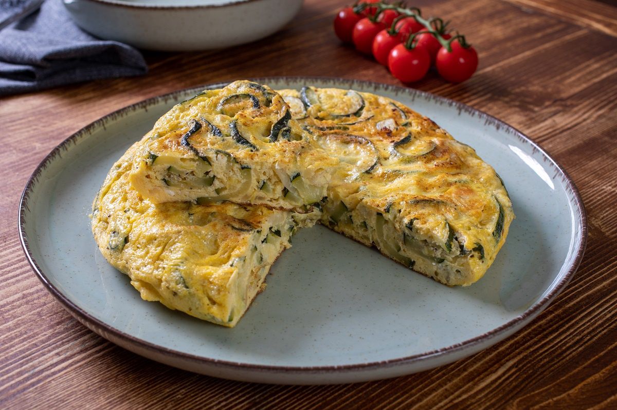 Quick and healthy courgette omelette recipe for busy families