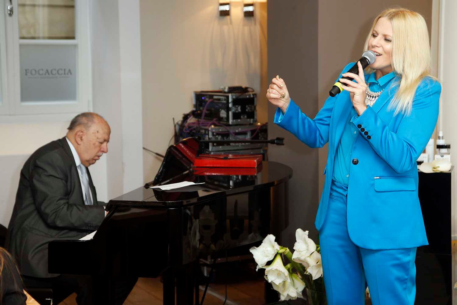 Maria Sadowska z ojcem Krzysztofem Sadowskim