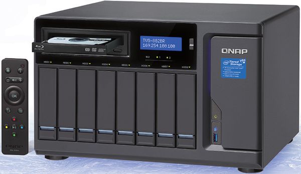 Nowości QNAP na targach CES - NASy z Thunderbolt 3 i nagrywarką Blu-ray 1