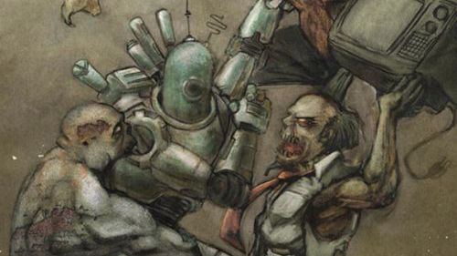 Zombie kontra roboty - WTF? 1