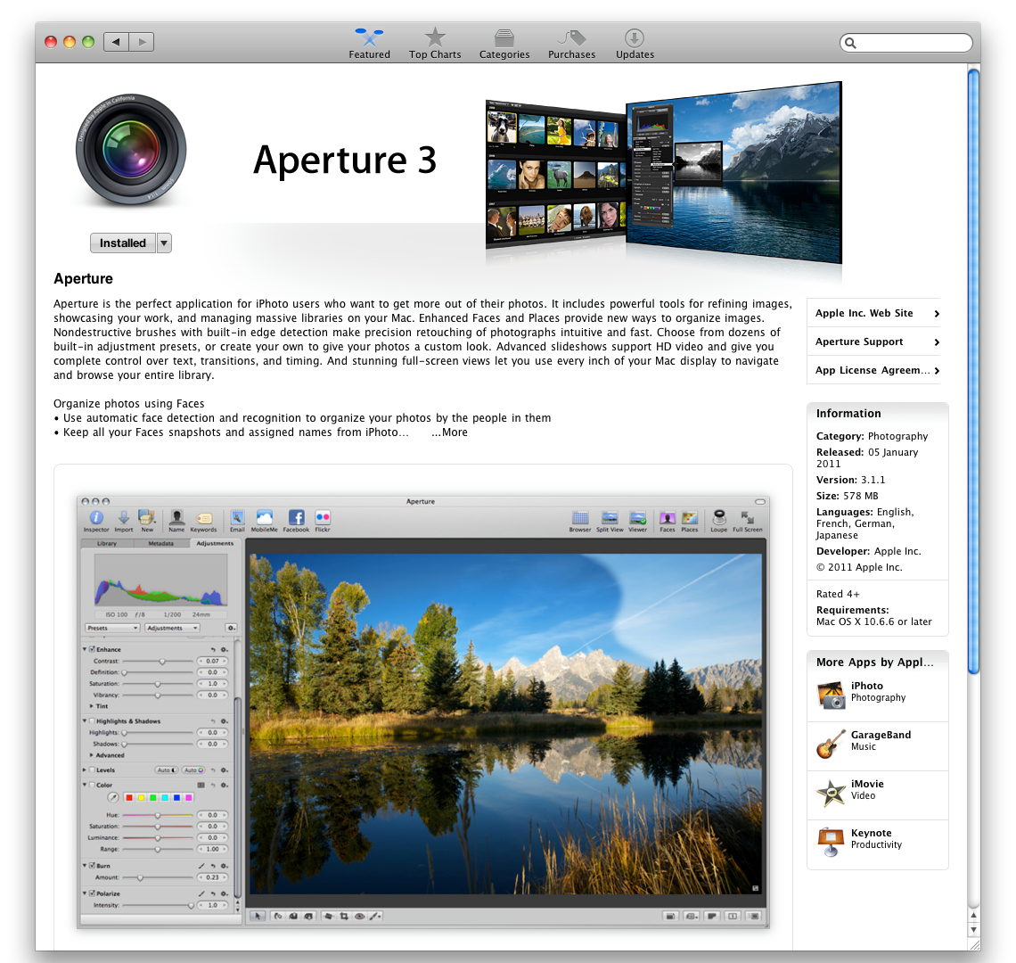 Apple Mac App Store otwarty - pierwsze wrażenia 3