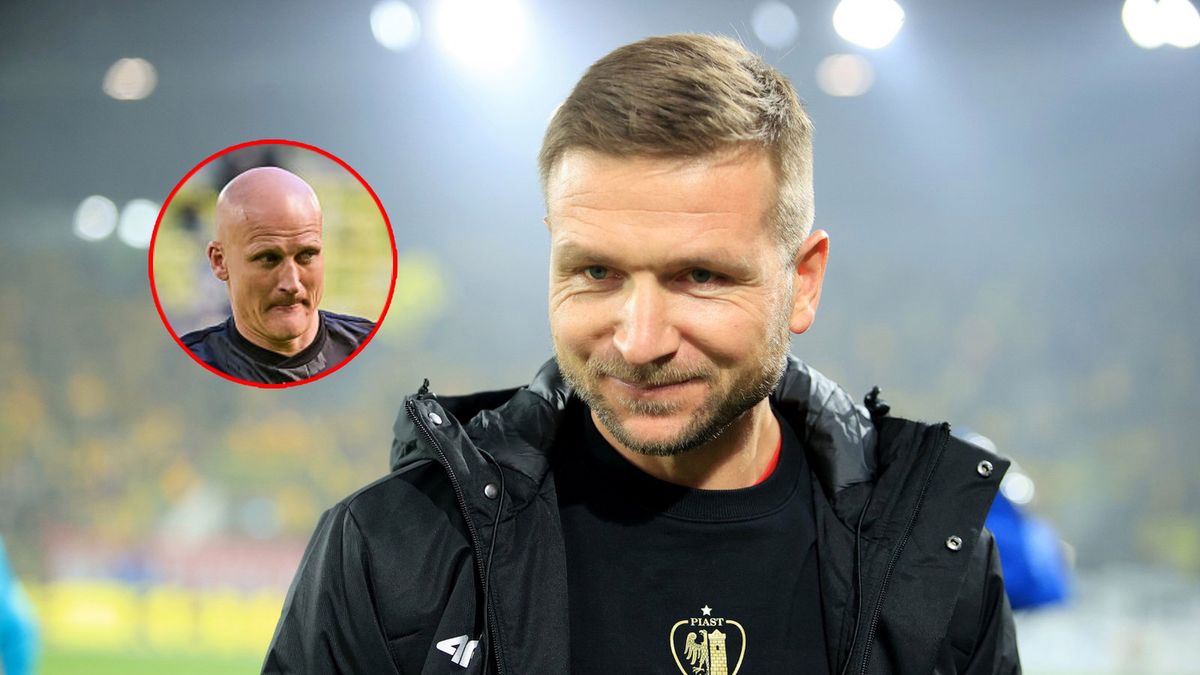 PAP / Jarosław Praszkiewicz / Mateusz Słodkowski (kółko) / Na zdjęciu: Daniel Myśliwiec wyjaśnił powody odstawienia od składu Jakuba Czerwińskiego