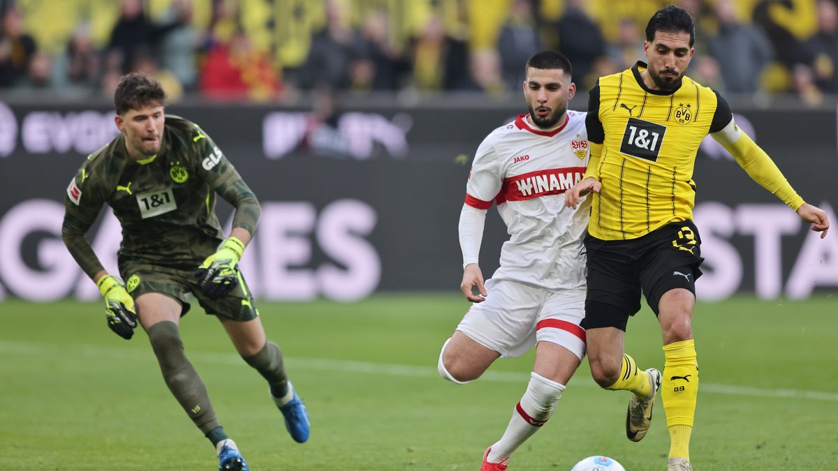 Getty Images / Christof Koepsel / Na zdjęciu: Borussia Dortmund przegrała z VfB Stuttgart