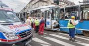 Wypadek we Wrocławiu. 25 osób rannych w zderzeniu dwóch tramwajów