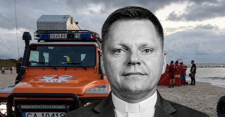 Prosili, żeby nie wchodzili do wody. Ksiądz z Lęborka utonął w Darłówku