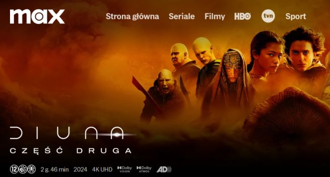 Znamy liczbę filmów i seriali Max w  4K. Czy warto kupić pakiet Premium?