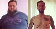 Mateusz Borkowski z "Gogglebox" pozuje BEZ UBRAŃ po zrzuceniu 140 kilogramów: "Love Haters" (FOTO)