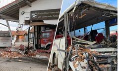 Niemcy: autobus szkolny wbił się w remizę