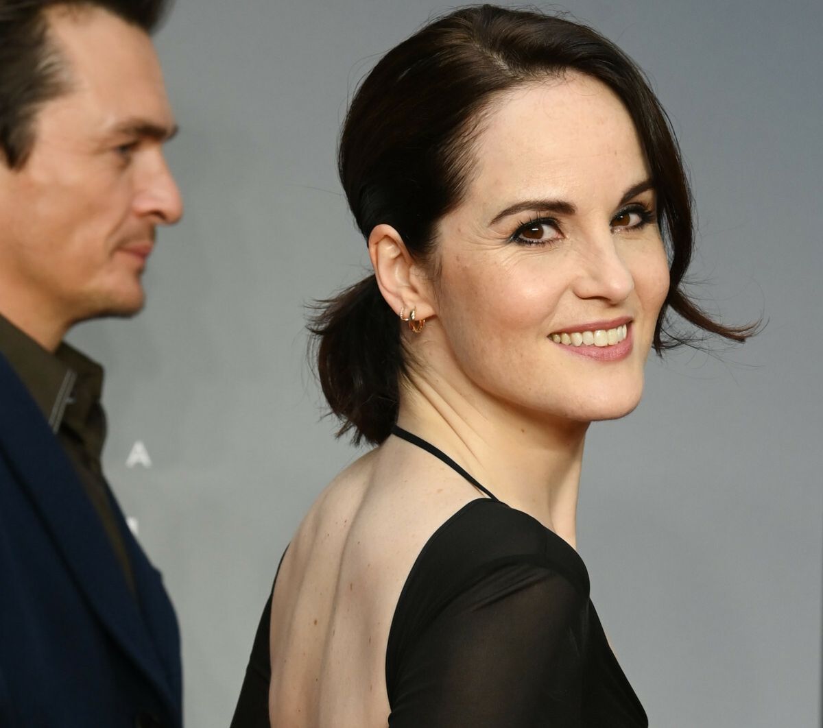 Michelle Dockery na premierze "Anatomii skandalu"