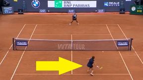 Piękna akcja. Jasmine Paolini wyładowała złość na tej piłce [WIDEO]