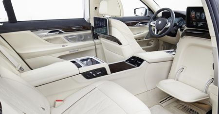 Wnętrze nowego BMW serii 7 (2015) - galeria zdjęć