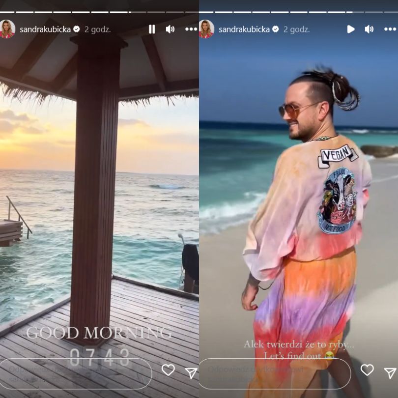 Sandra Kubicka i Baron rozstali się? Para właśnie poleciała razem na Malediwy