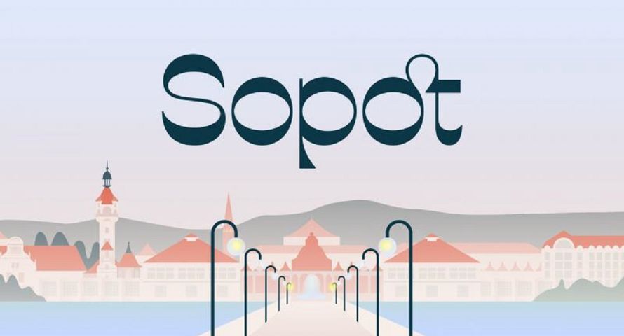 Sopot zmienia logo. Nowa identyfikacja podkreśla kurortowy charakter miasta