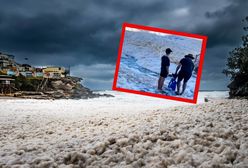 To nie śnieg. Niebywałe zjawisko na plaży w Australii