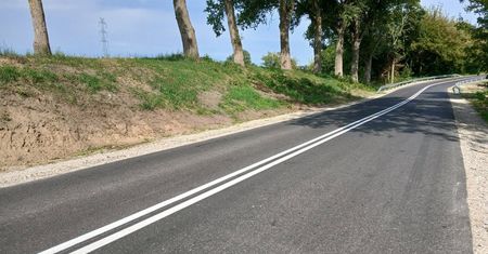 Rozbudowa drogi Liszkowo - Glesno zakończona